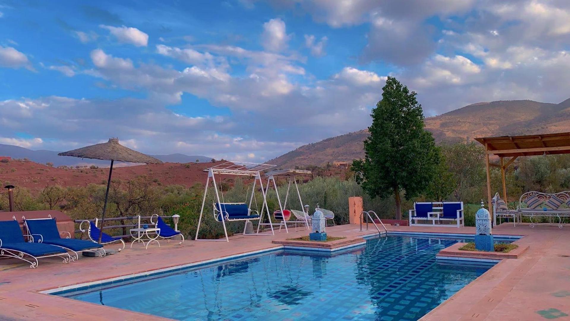 Hotel Les Jardins Yasmina Bin el-Ouidane Extérieur photo